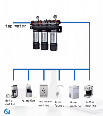 C3-200 UF System Water Filter Purifier for Hotel Food Shop Coffee Shop Ultra Filtration Water Filter Black OEM Manual 110